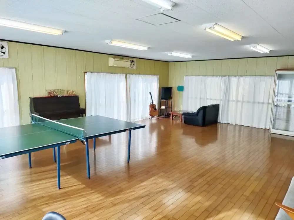 フリースペースおもちゃ置き場側