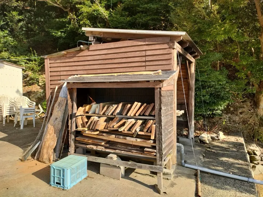 薪置き場