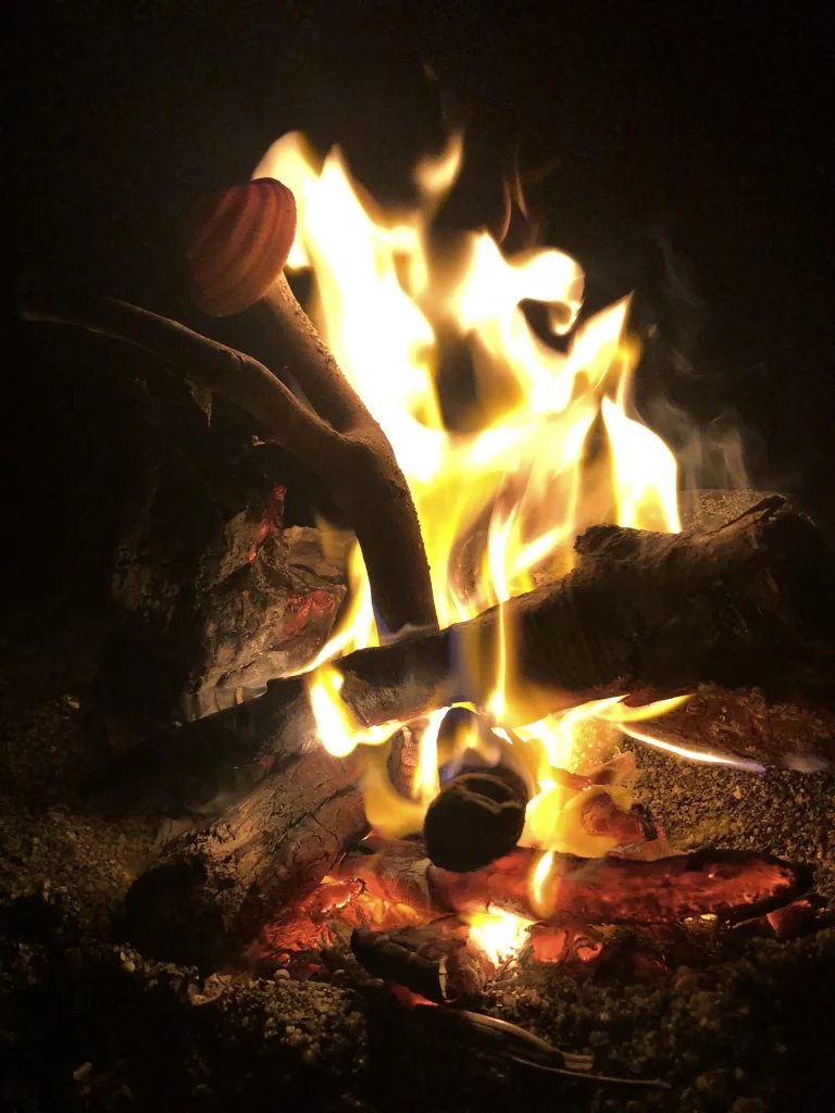 焚き火