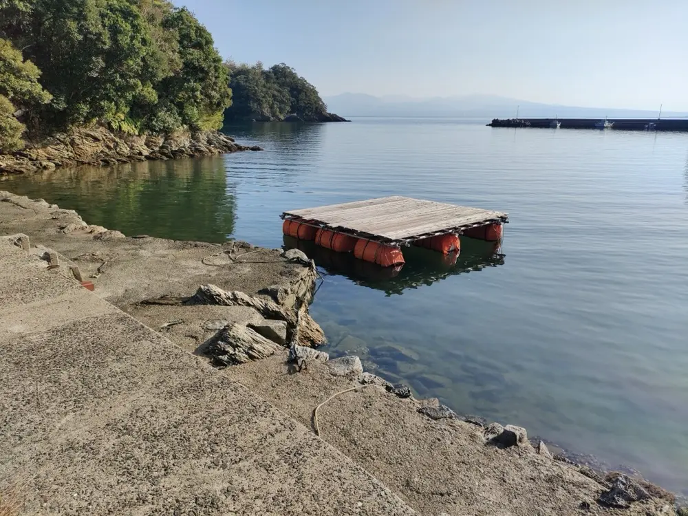 浮き筏（いかだ）